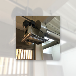 實驗室排風管路配置工程案例，排氣系統整合成果