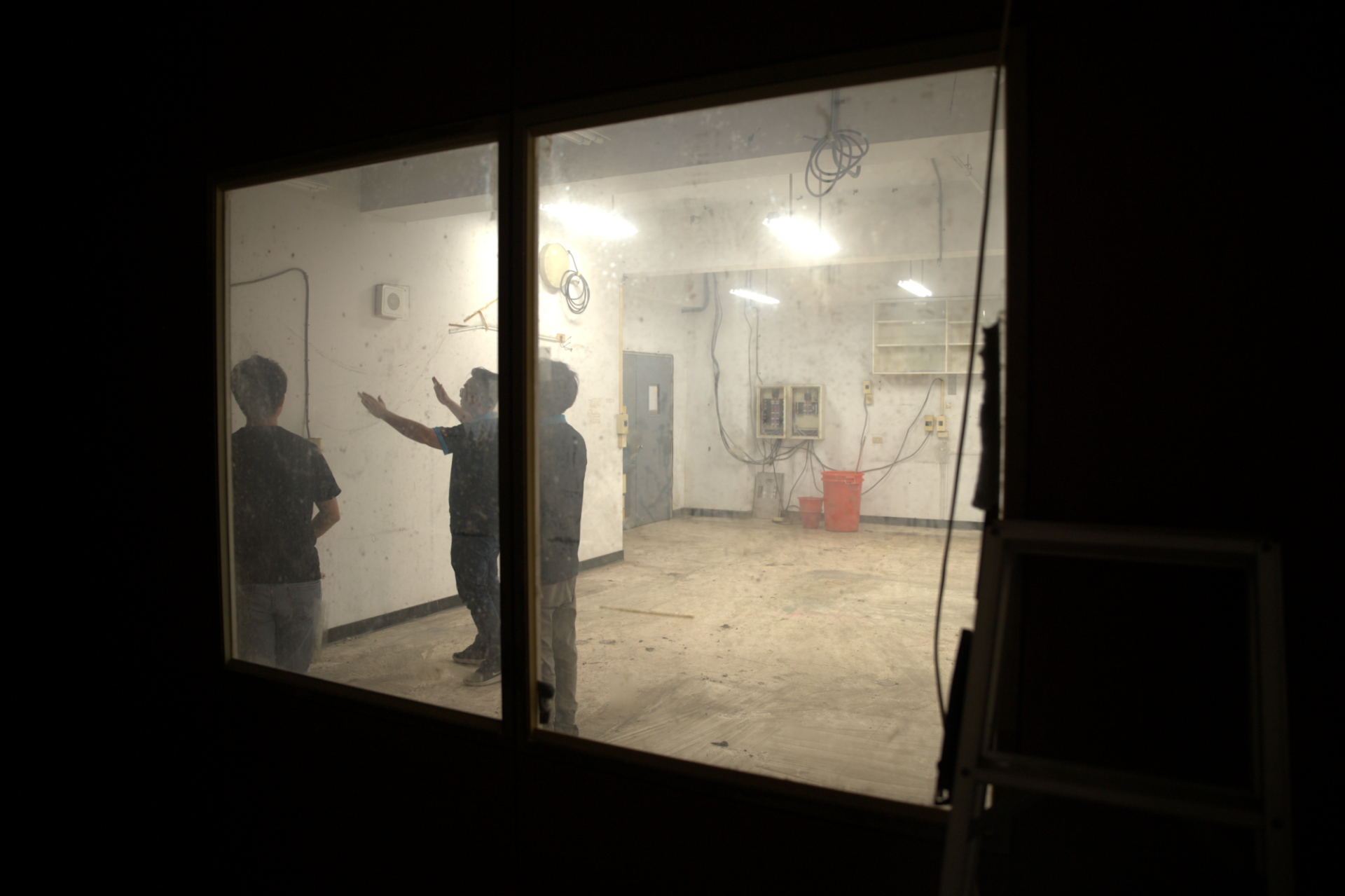 實驗室搬遷前設備拆卸與管線確認示意圖